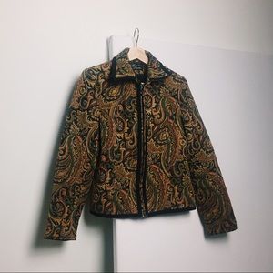 Multicolored Floral Print Jacket